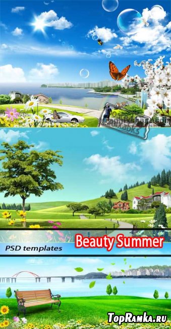   | Beauty Summer (HQ PSD)