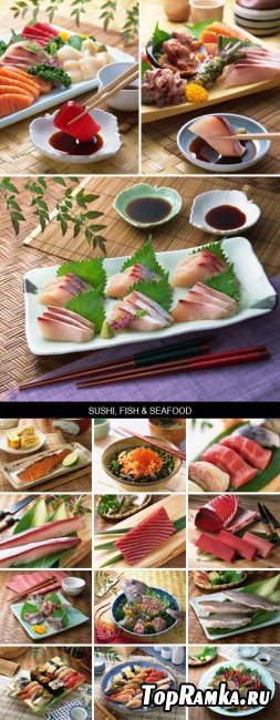 Stock Images - Sushi, Fish & Seafood