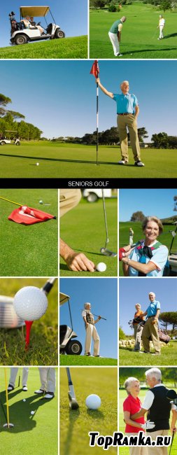 Stock Images - Seniors Golf