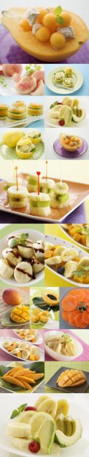 Stock Images - Fruits & Fresh Desserts