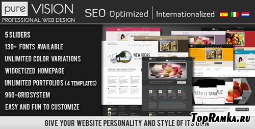 ThemeForest - Purevision Theme v1.4.1 for Wordpress v3.x