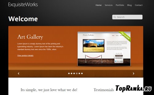 ThemeFuse Exquisite Works Developer Theme v1.0.13 for Wordpress v3.x