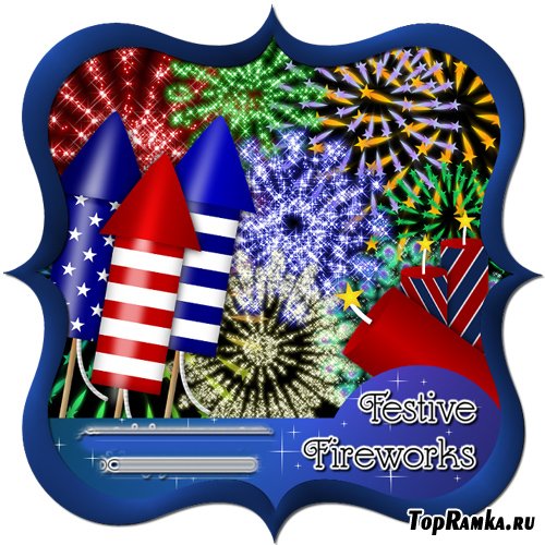 Scrap-kit - Festive Fireworks 
