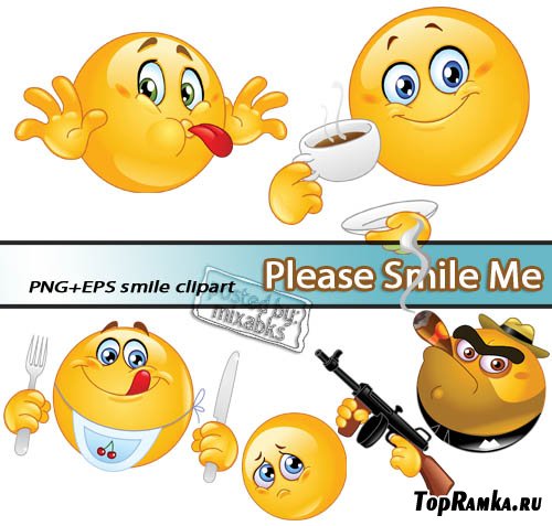   | Smile to Me (PNG + EPS)