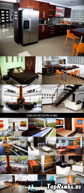 Stock Images - GWA104 Modern Home