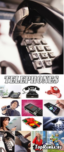 Telephones - Rastr Cliparts