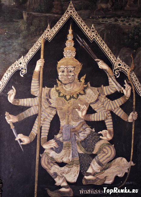  -   | Paintings - mural Ramayana