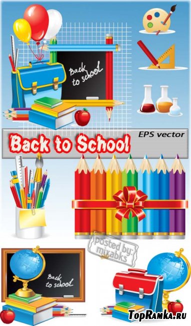    | Back to school (EPS clipart)