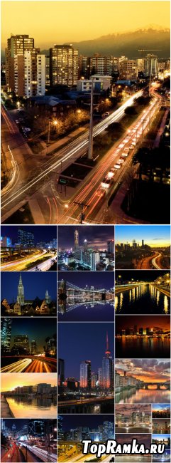 Night City Photo Cliparts #3