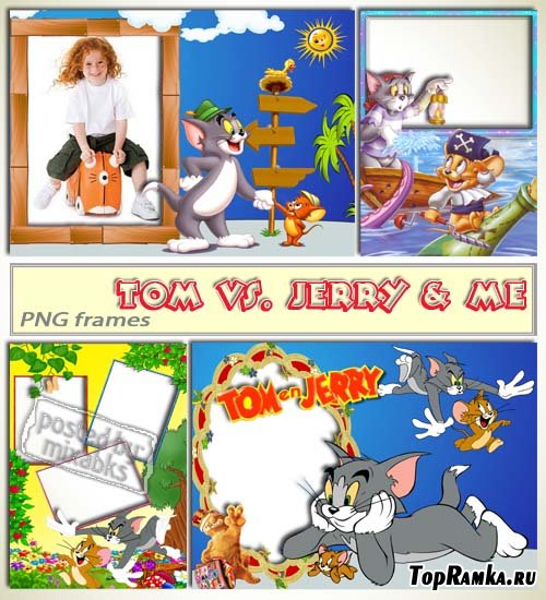      | Tom vs. Jerry & Me (13 PNG)