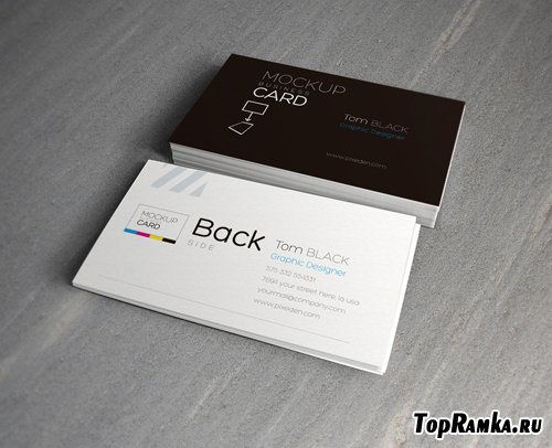 Psd Business Card Mock-Up Vol 2