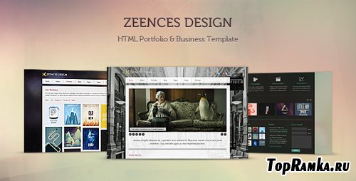 ThemeForest - Zeences - HTML Portfolio & Business Template - RiP