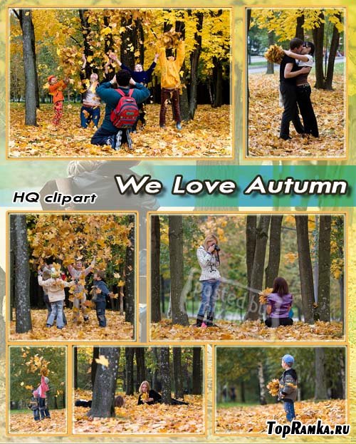    | We Love Autumn (HQ clipart)