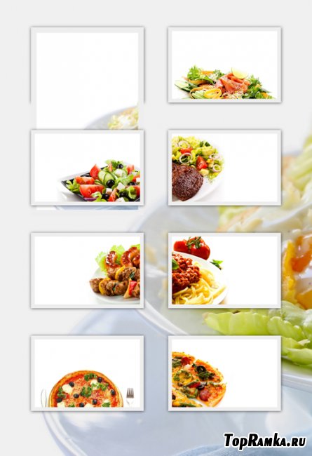 Food Backgrounds - Food, White Background