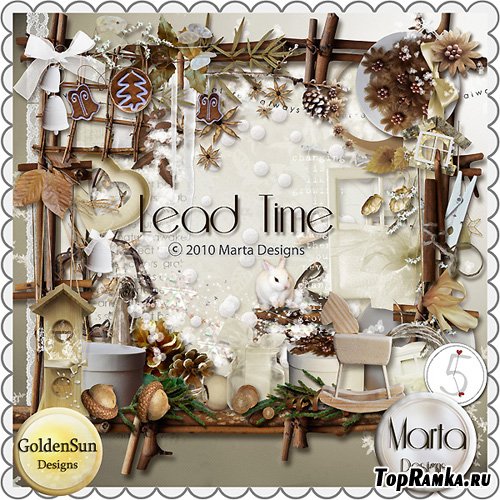 Scrap-set - Lead Time by GoldenSun Designs and Marta Designs