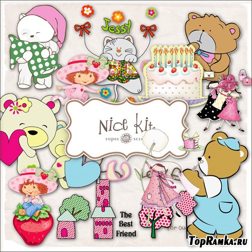 Scrap-kit - Babys Nice Set #1