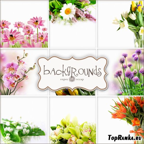 Textures - Flowers Backgrounds #32