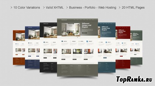 MojoThemes - Advanced  Business and Portfolio HTML Template - Rip