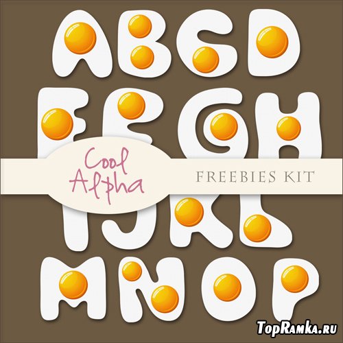 Scrap-kit - Fried Eggs Alpha