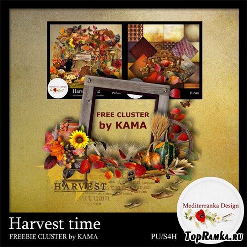 Cluster Frame - Harvest Time