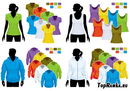 Women's vest template