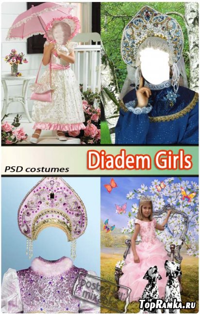    | Diadem Girls (PSD costumes)