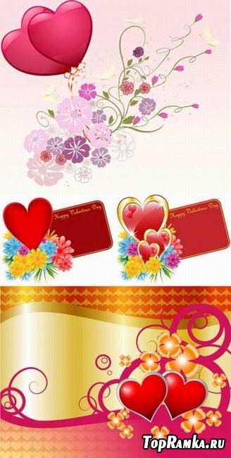 Vector Flower And Love