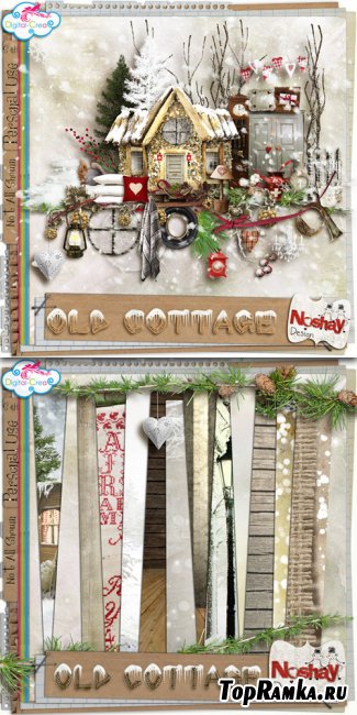 Scrap-set - Old Cottage by Noshay