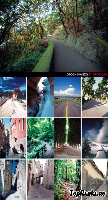 Stock Photo - WT30 - Discover Scenic Byways and Highways