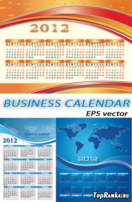 - | Business-calendar (EPS vector)