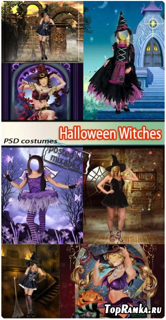    | Helloween Withches (PSD costumes)