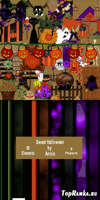 Scrap-set - Sweet Halloween