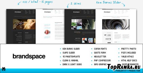 Themeforest - Brandspace - Minimal Portfolio & Business Template