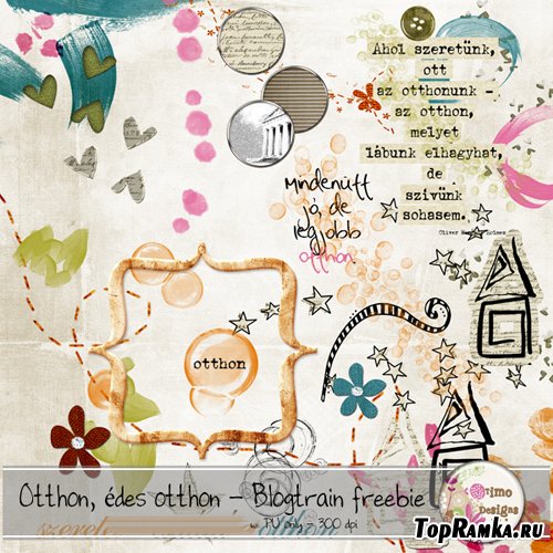 Scrap-set - Otthon, Edes Otthon #2