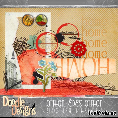 Scrap-set - Otthon, Edes Otthon #1