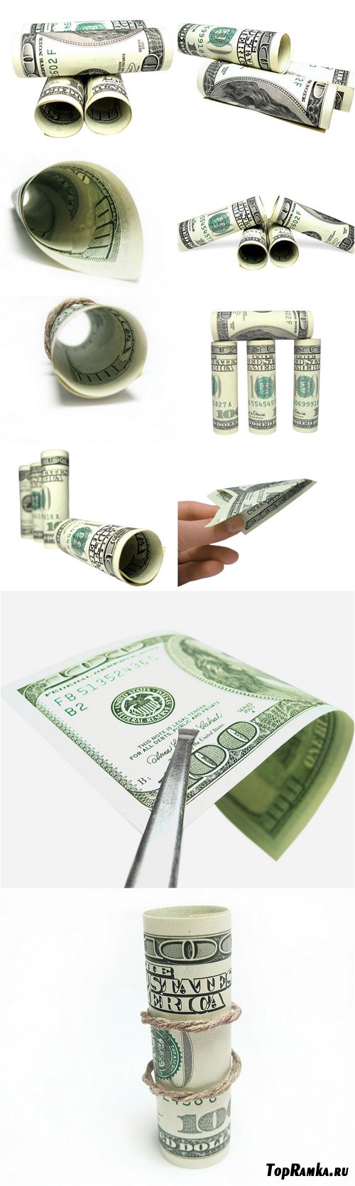 Photo Cliparts - Folded money