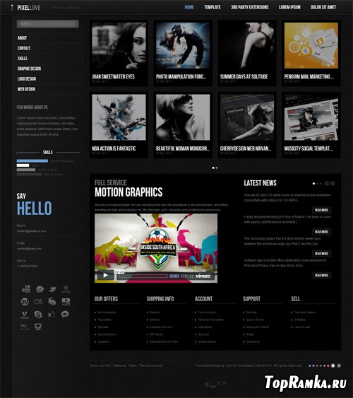 GraviK - Pixellove v2.3 Update (For Joomla 1.7)