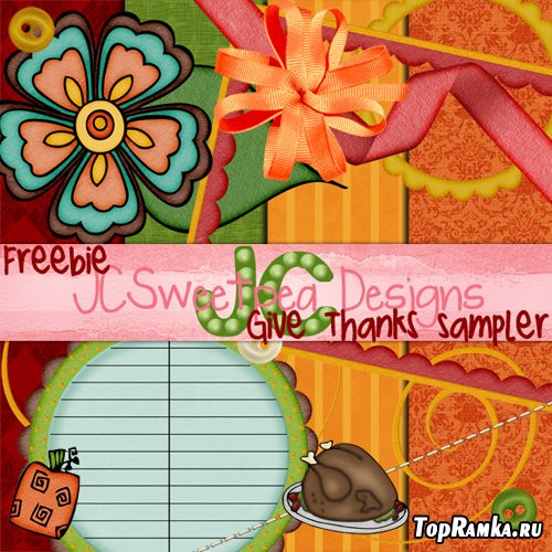 Scrap-set - Give Thanks