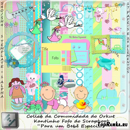 Scrap-set - Para um BB Especial