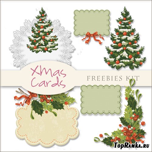 Scrap-kit - Christmas Cards