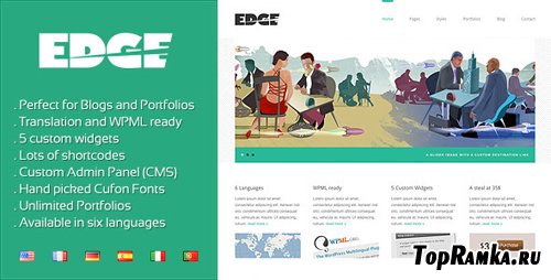 Themeforest - Edge Professional WP Theme