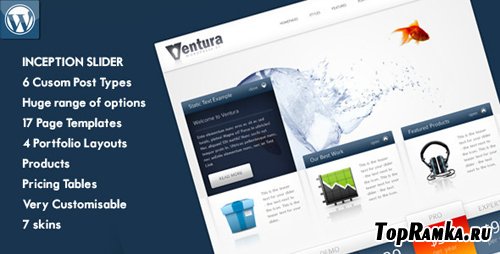 Themeforest Ventura - Wordpress Corporate / Business Theme v1.1