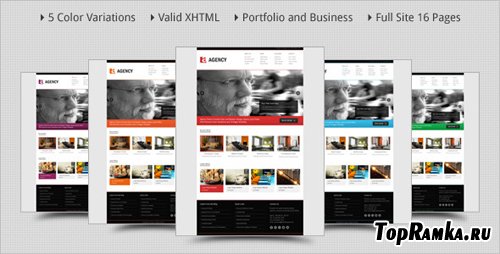 ThemeForest - Agency - Portfolio and Business HTML Template - Rip