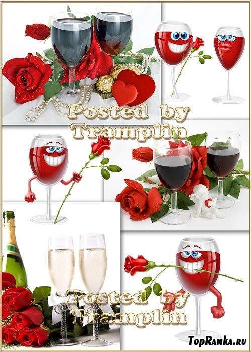    - Roses and champaign