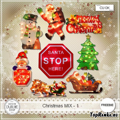 Scrap-kit - Christmas Atributes MIX