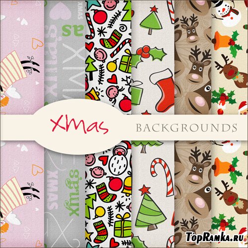 Textures - Christmas Backgrounds #12