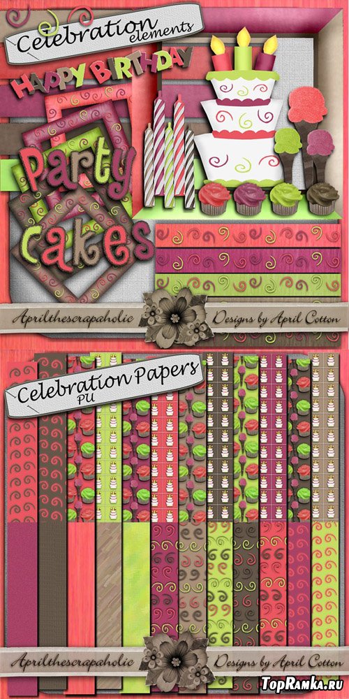 Scrap-set - Celebration #1