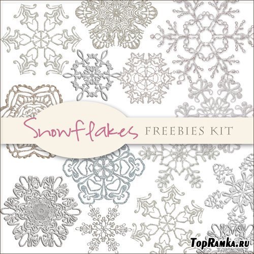 Scrap-kit - Snowflakes