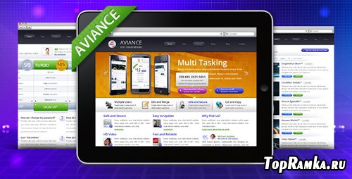 ThemeForest - Aviance - Creative and Business HTML Template - RiP
