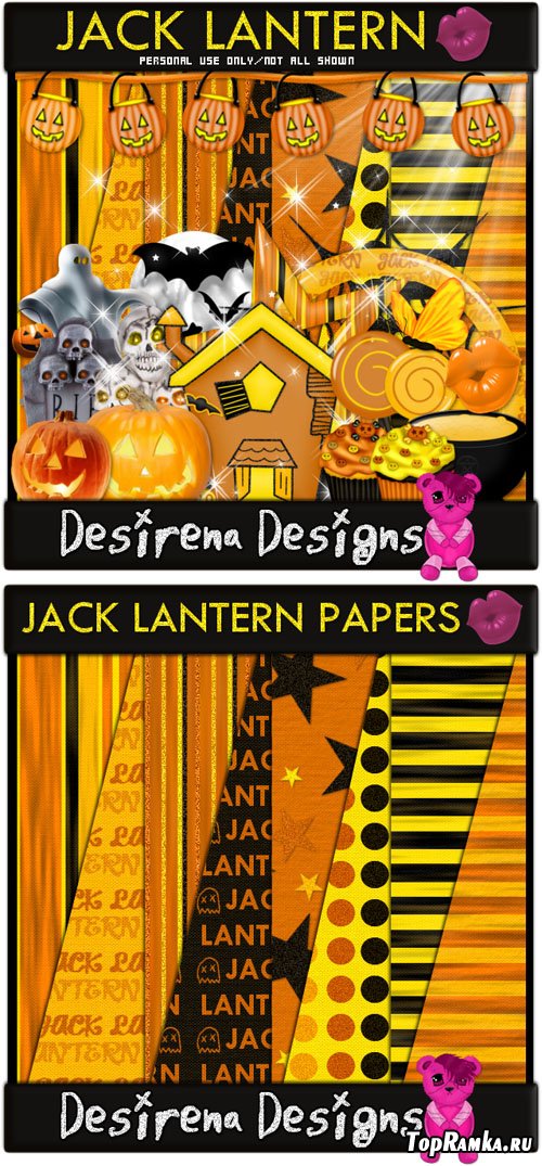 Scrap-set - Jack Lantern